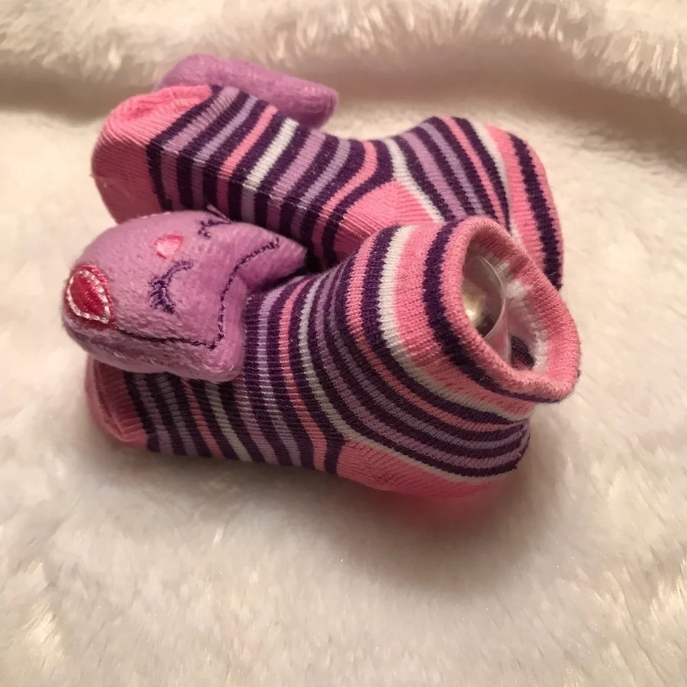 Newborn Baby 3D Owl Sock Booties